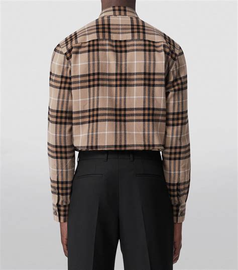 england burberry shirt|Burberry check flannel shirt.